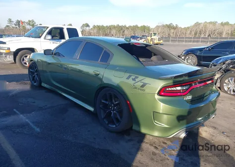 2019 Dodge Charger R/T Rwd из США, поврежденный, VIN 2C3CDXCT7KH580673